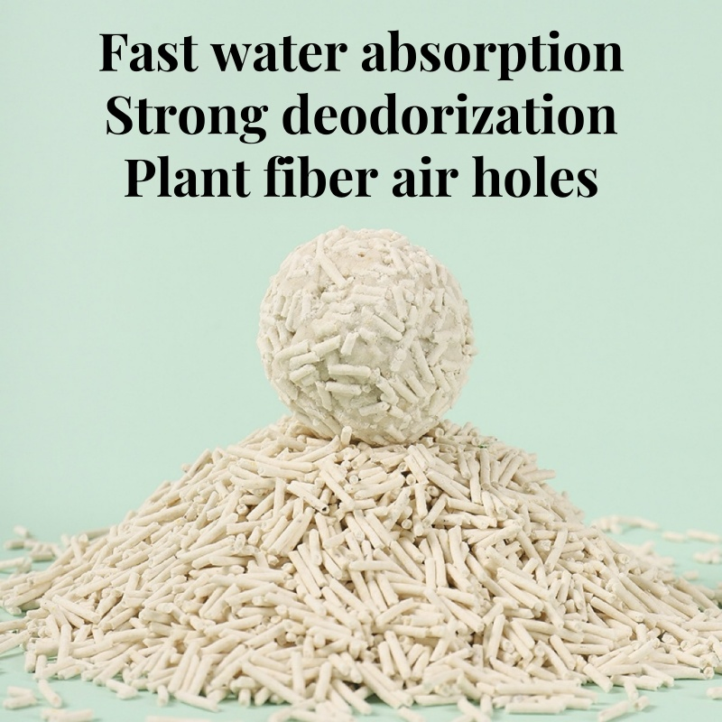 Pet Products Clumping Biodegradable Productos Para Mascotas Lightweight Tofu Cat Litter