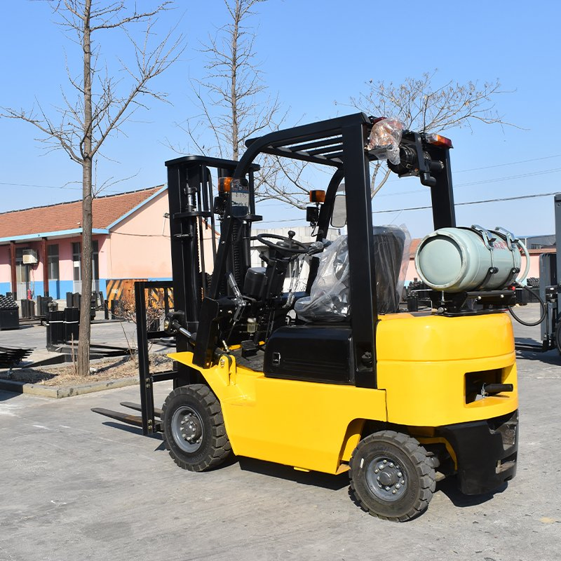 Mingyu 1.5ton/1500kgs Gas/LPG Forklift 3m/4.5m/5m/6m Lifting Height, with Japanese Isuzu/Nissan/Mitsubishi Engine, with Side Shift, Cabin, Triplex Mast
