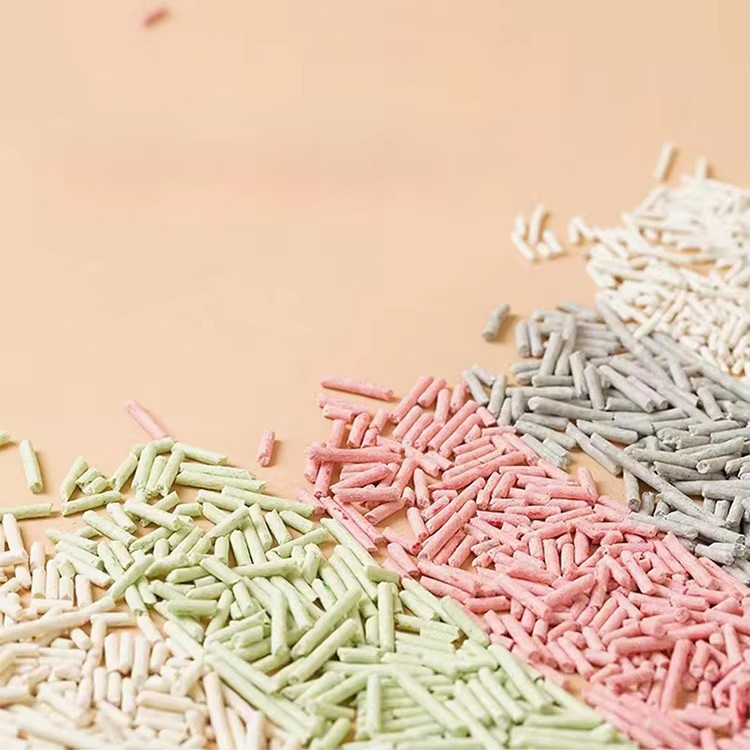 OEM Flushable Plant Biodegradable Cat Litter Tofu Cat Litter