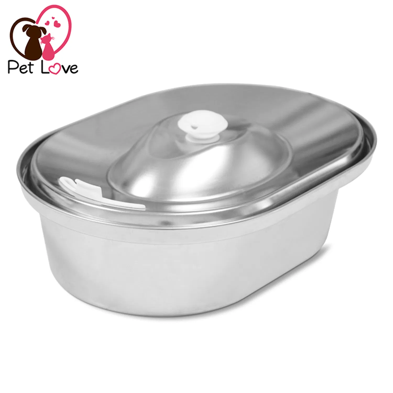 Fx906e Automatic Cat Dog Water Fountain 2L Three-Stage Filtration System