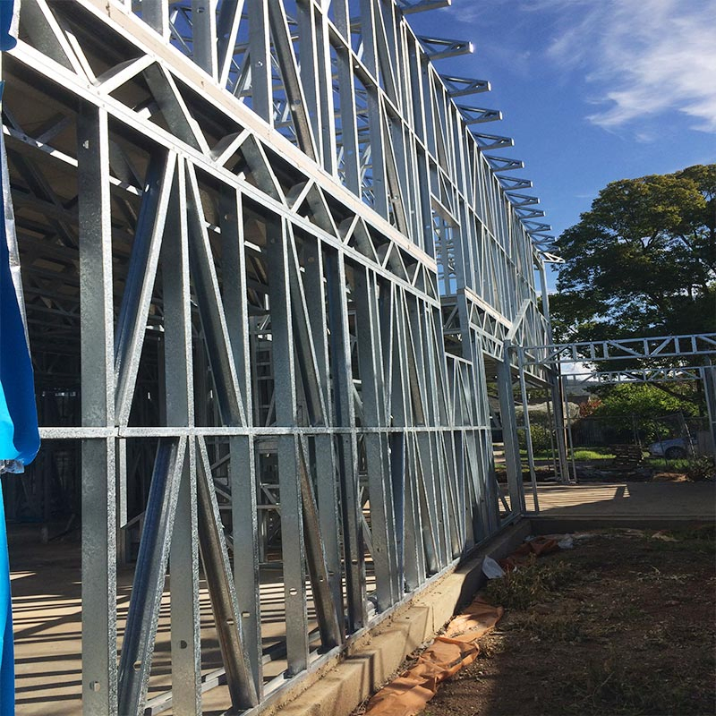 Modern Light Steel Villa Steel Structure Prefab House Kits Hurricane-Proof Luxury Villa