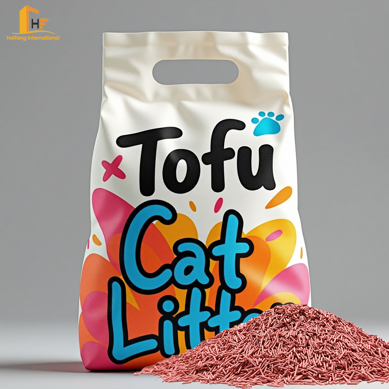 Nala Factory Direct Sell Cat Litter Biodegradable Natural Soybean Material Effective Odor Control Low Dust Easy Clean Tofu Cat Litter