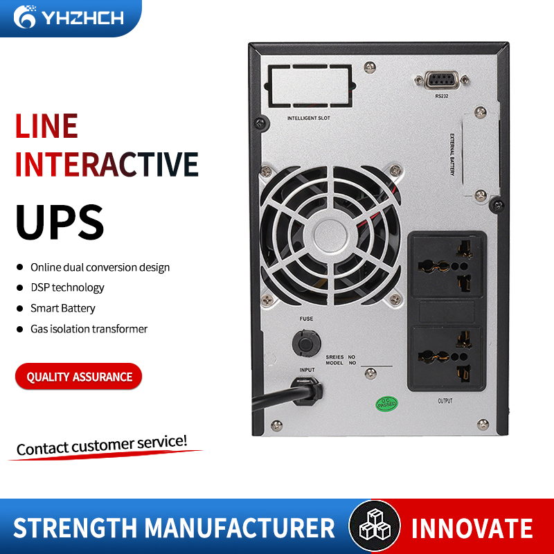 Yhzhch Offline Computer Home Nobreak Backup Mini Online 12V Reliable Stable UPS Power