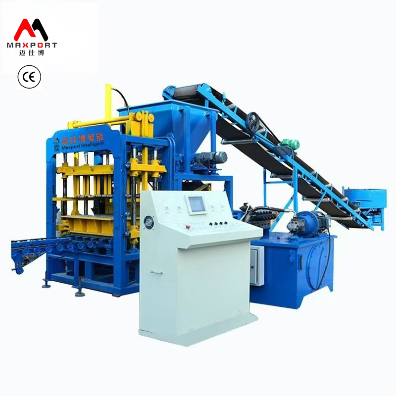 Qt4-15 Concrete Hollow Brick Block Making Machine for Building Material Machinery