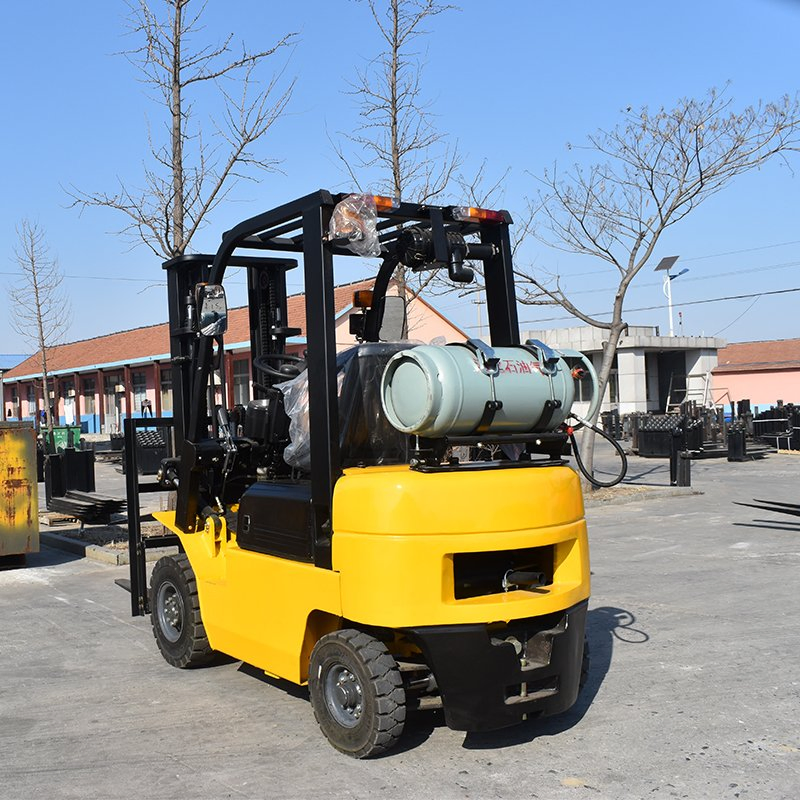 Mingyu 1.5ton/1500kgs Gas/LPG Forklift 3m/4.5m/5m/6m Lifting Height, with Japanese Isuzu/Nissan/Mitsubishi Engine, with Side Shift, Cabin, Triplex Mast
