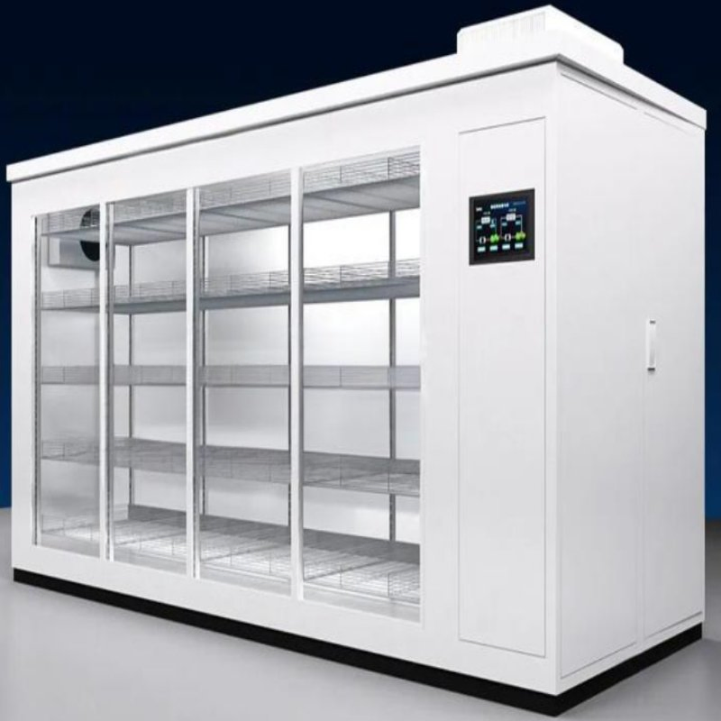 Display Cold Storage for Milk and Juice