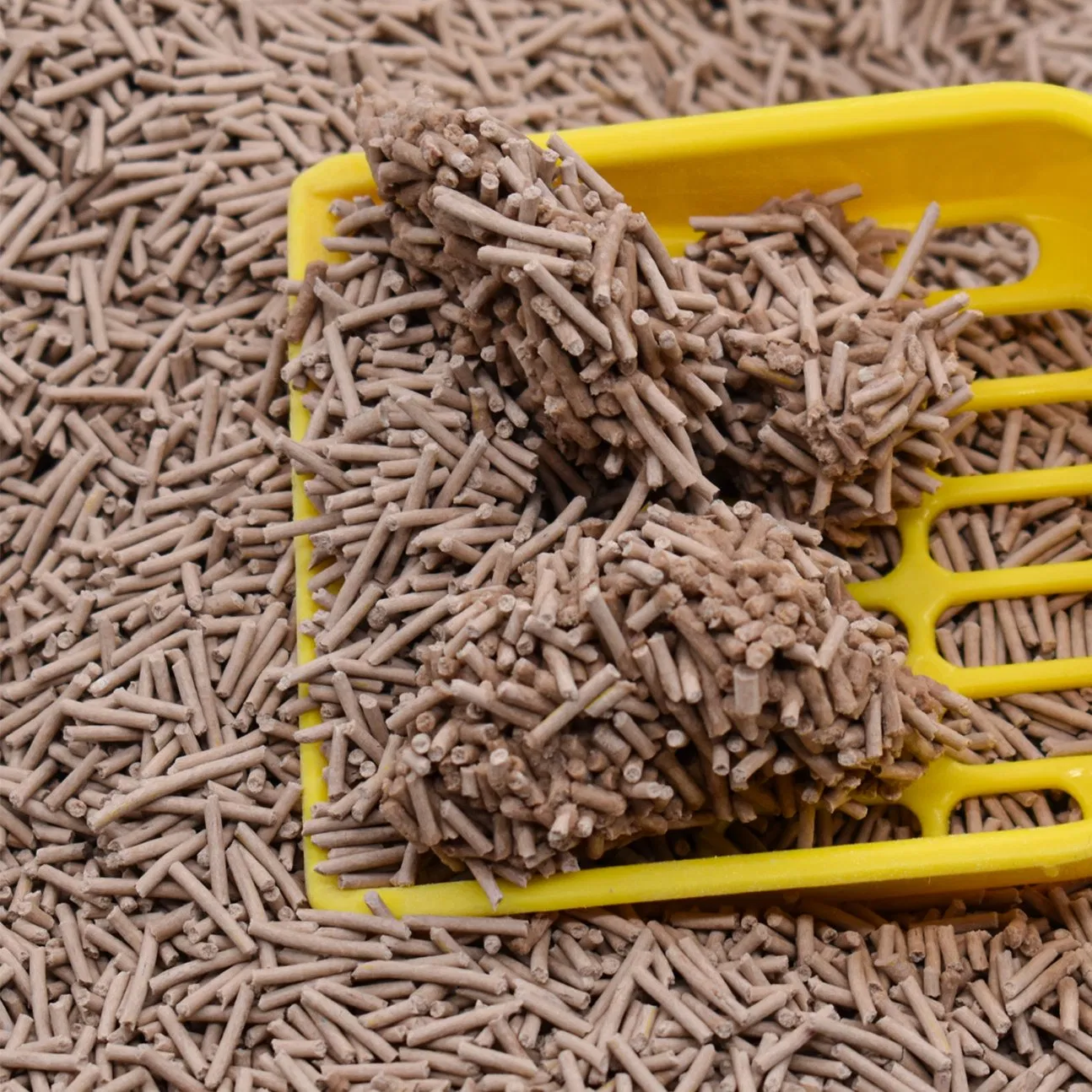 100% Natural Materials Dust Free Fast Clumping Tofu Cat Litter with Coffee Odor