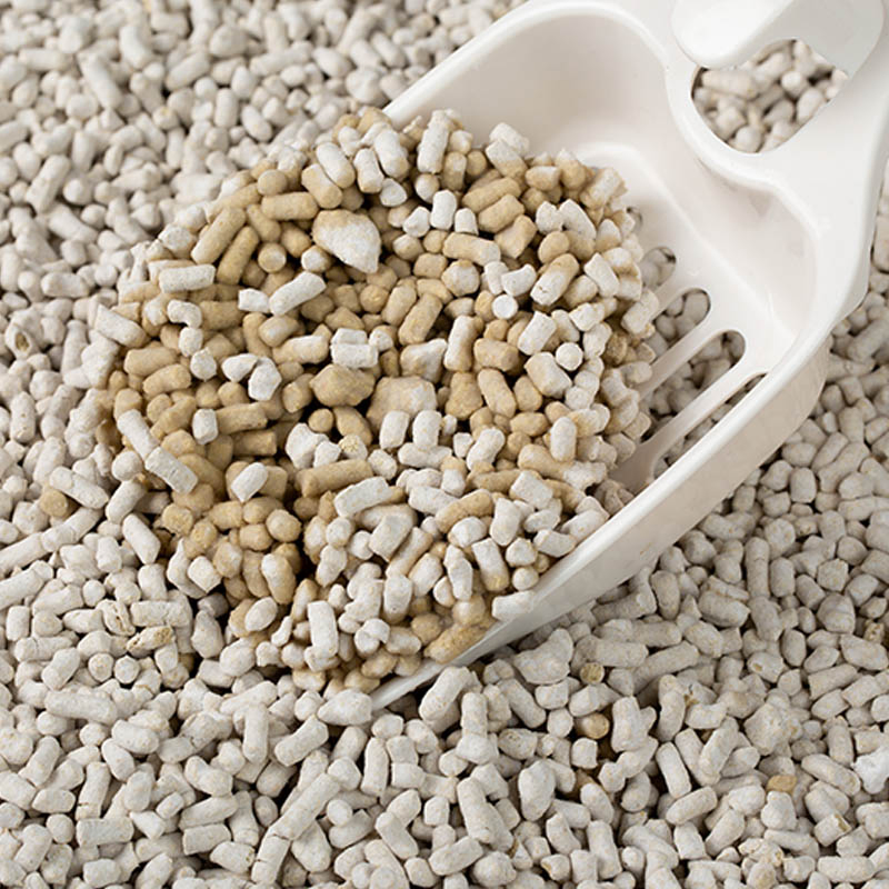 100% Natural Eco-Friendly Recycled Paper Cat Litter Sand Flushable Biodegradable High Absorbent Antibacterial Clumping Effect