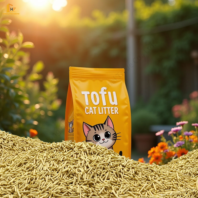 Pet Accessories Pet Products Dust Free Green Sustainable Biodegradable Natural Tofu Cat Litter