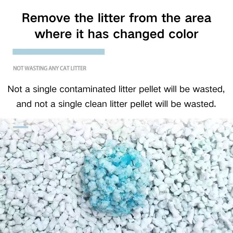 Factory Supply Biodegradable Paper Cat Litter Pellets 100% Recycled Paper Fast Absorption OEM Packaging Private Label