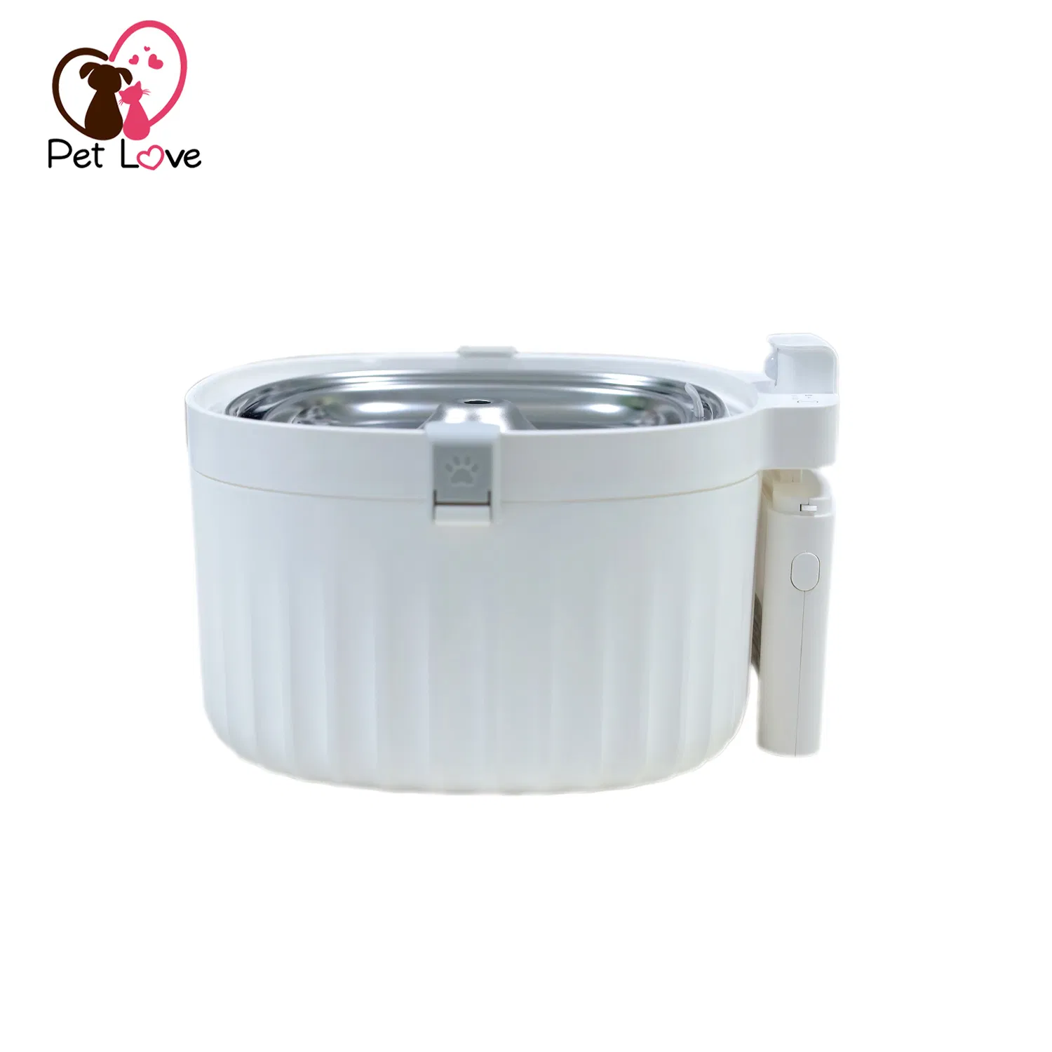 1.9L Smart Pet Water Dispenser Sensor Continuous Flow Stainless Steel