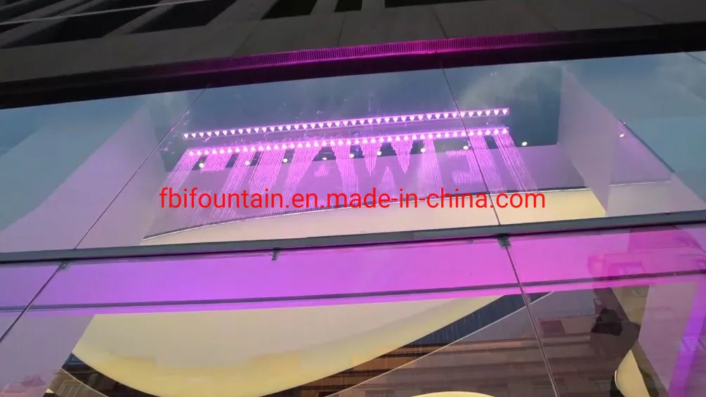 Digital Curtain Fountain