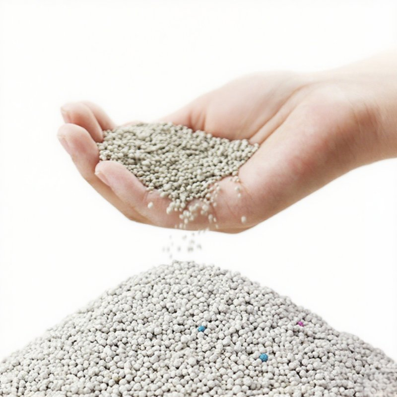 OEM Factory 1-3mm Strong Clumping Litter Low Dust Colorful Premium Bentonite Cat Litter