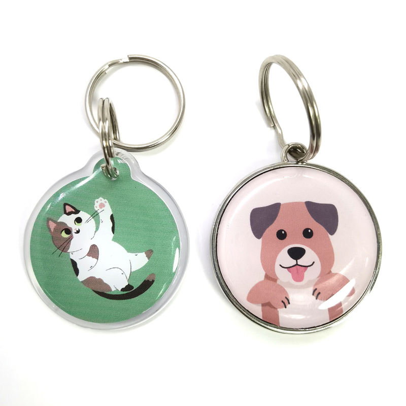 GPS Tracker Pet ID Tags Pet Product Custom Smart Pet Tag for Collars