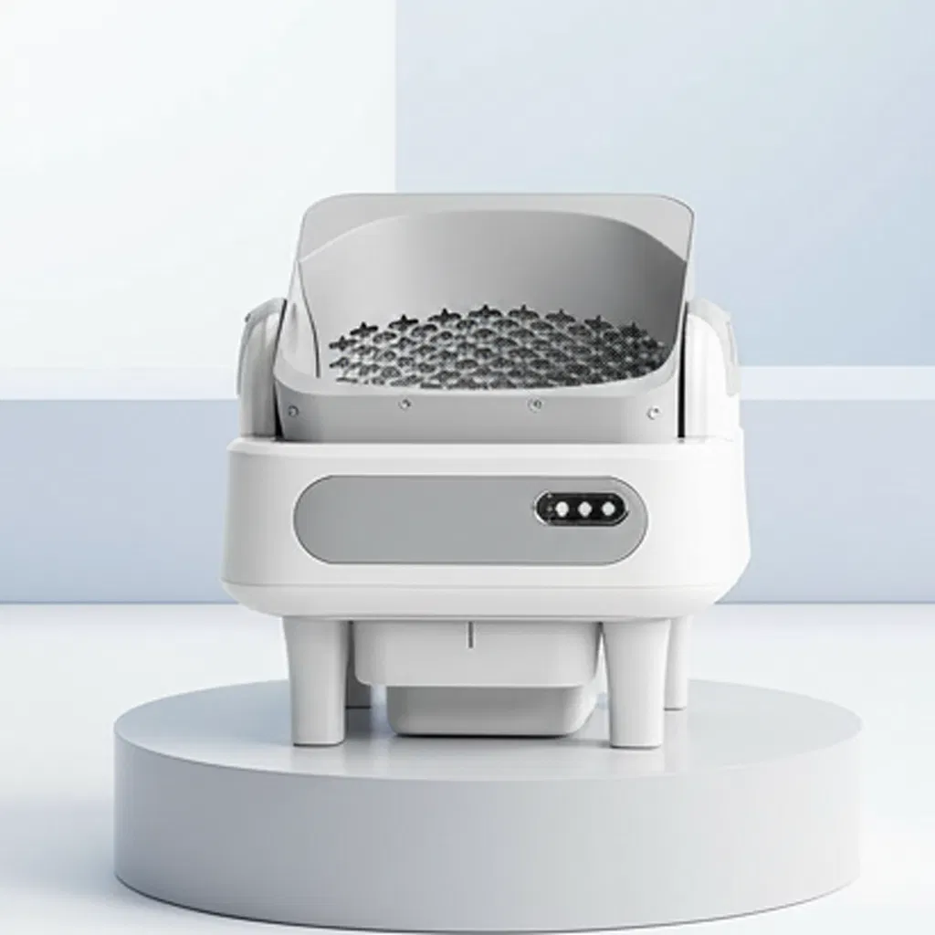 Automatic Cat Litter Box with Smart Technology and WiFi Support