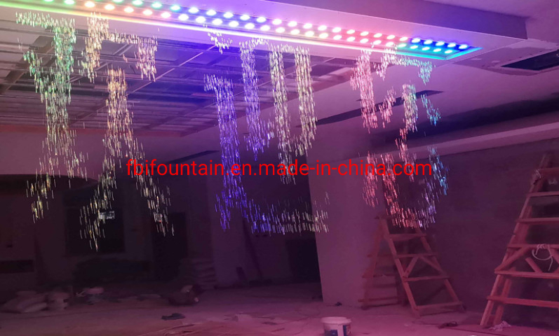 High Tech Outdoor Graphic Digital Curtain Water Fountains