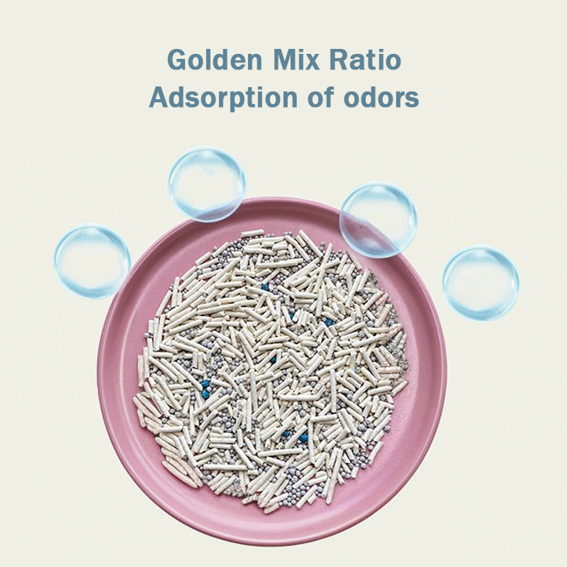 OEM Pet Product Mixed Cat Litter Eco-Friendly Dust-Free Odor Control Low Tracking Cat Litter Sand