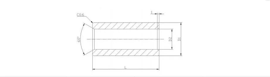 Through-hole dimensions