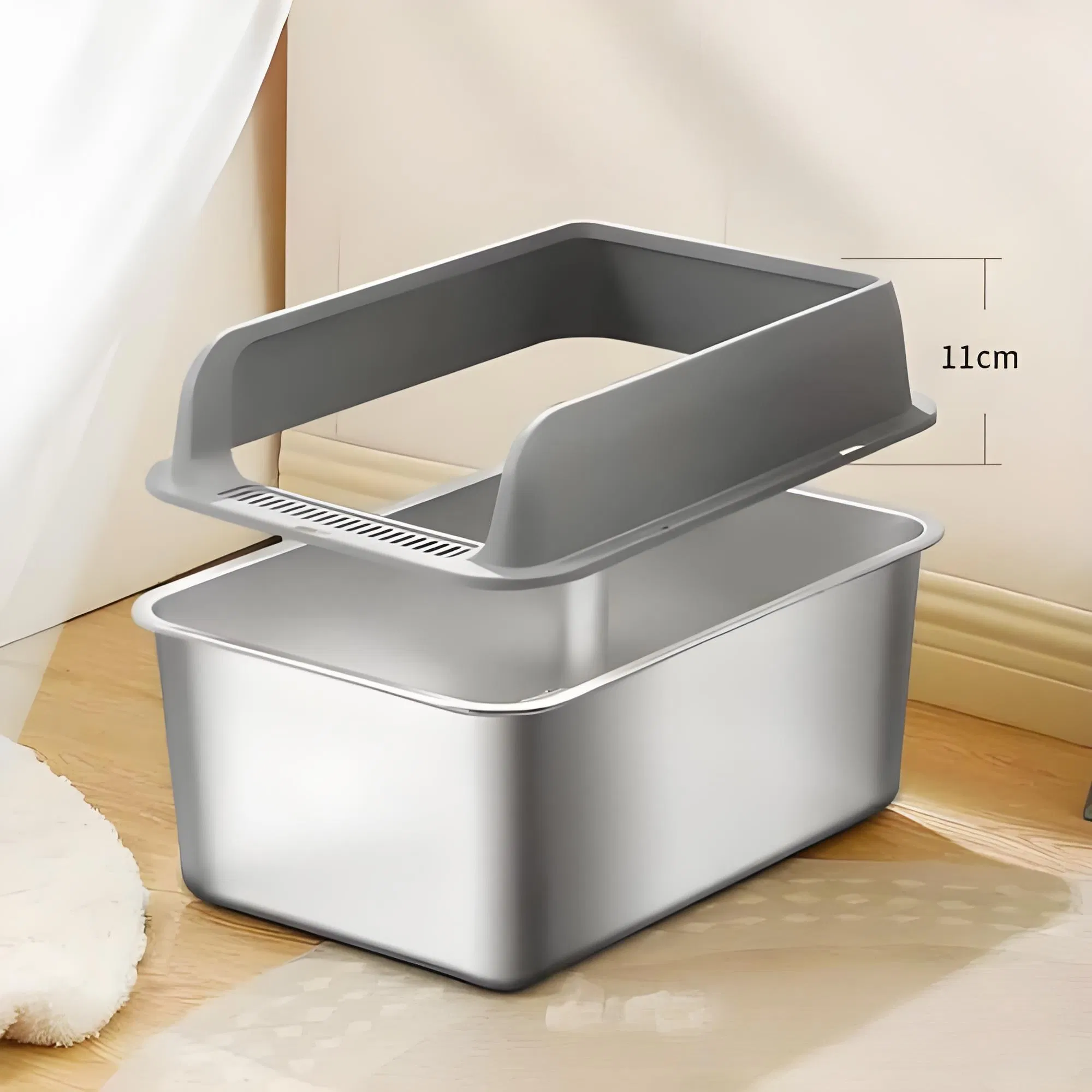 Multicats Easy Cleaning Box for Your Cat's Toilet Needs