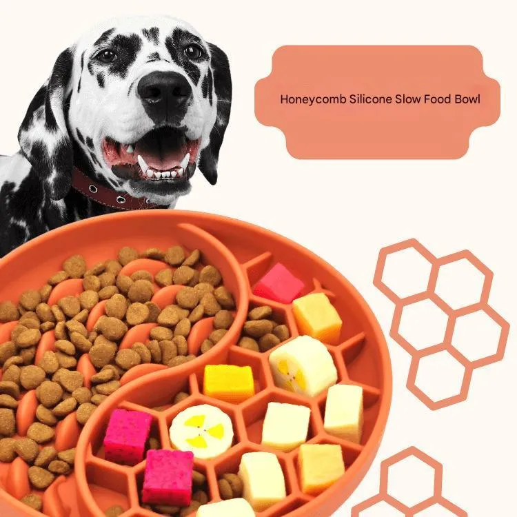 Honeycomb Silicone Slow Feeder
