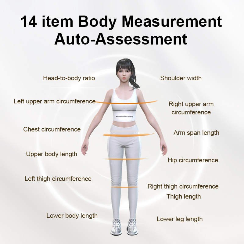 Gym Professional 8-Electrode Body Fat Analyzer, Body Tracking Bioimpedance Technology, Body Composition Analyzer