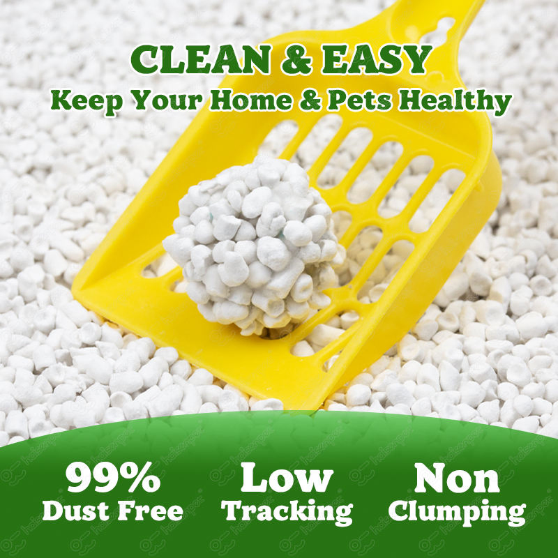 OEM ODM Superior Absorption Recycled Cat Sand Pellets Eco-Friendly Fast Clumping Paper Cat Litter