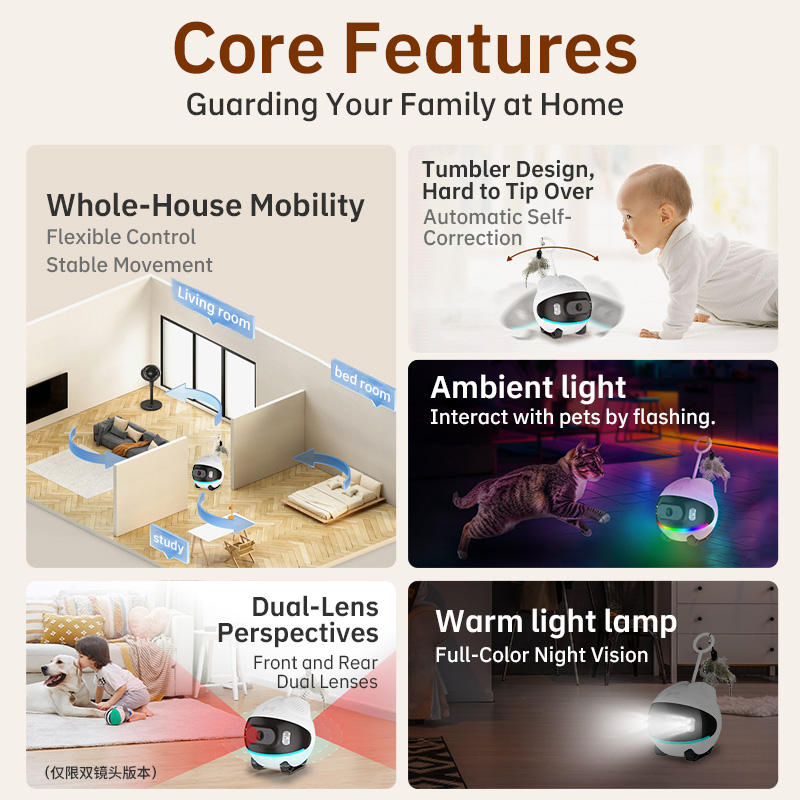 OEM Pet Monitor Classic Style Lightweight Durable Wireless Camera Plastic Reusable