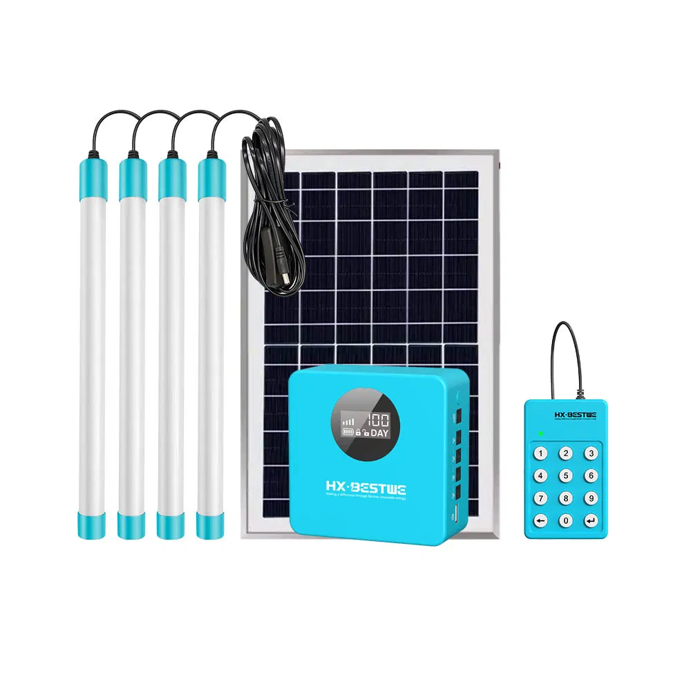 OEM Mini Solar Home System off Grid Solar Power System Home Africa All One Offline Solar Direct Drive Freezer Enable with Paygo