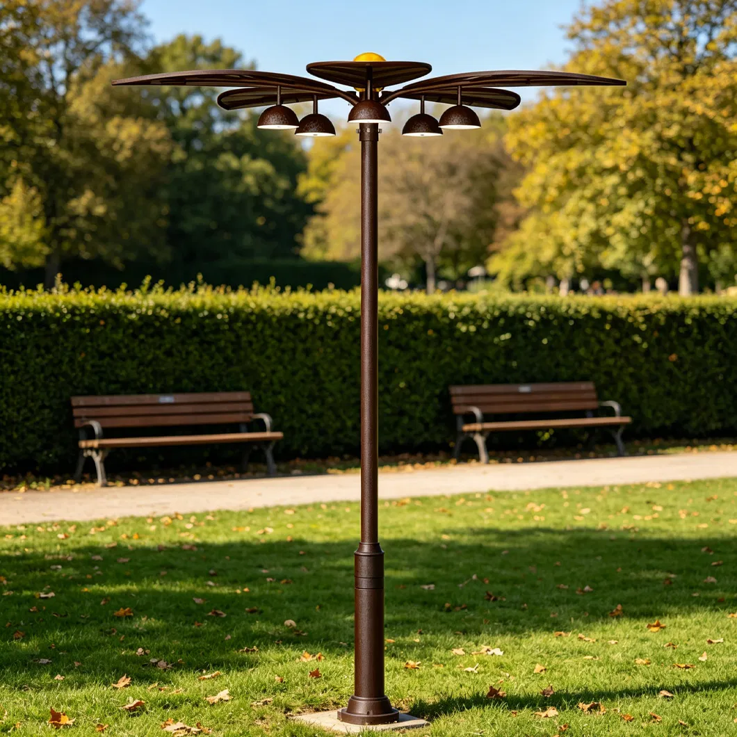 Tree-Inspired Solar Garden Light Where Nature Meets Sustainable Lighting