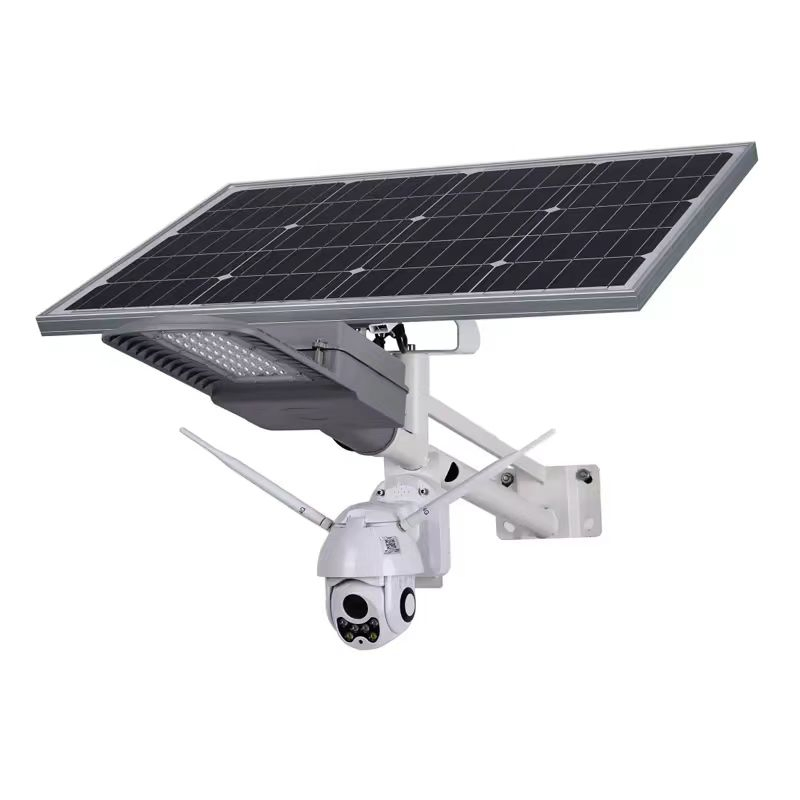 CCTV Street Lights 100W 200W 300W Outdoor Garden Landscape Lights Aluminum Solar Street Light Outdoor