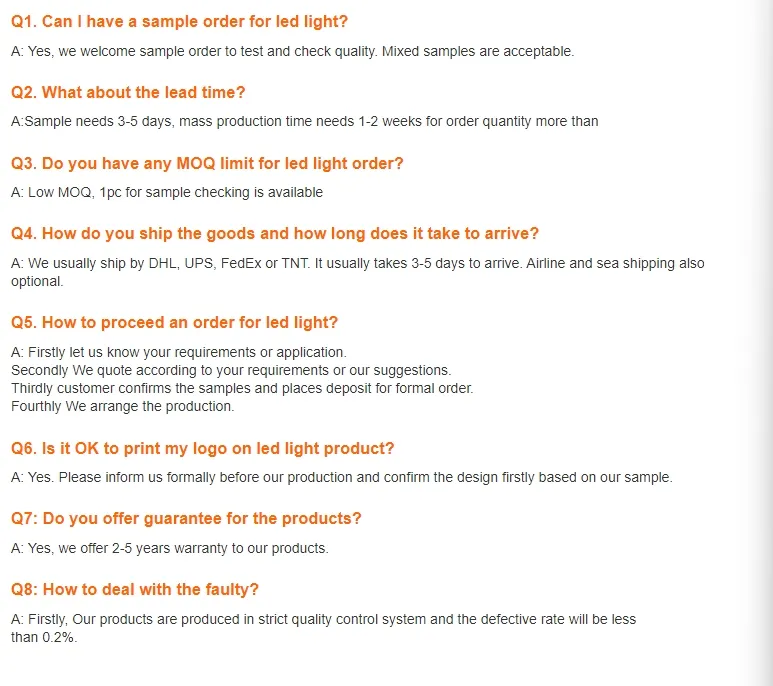 Solar FAQ Information