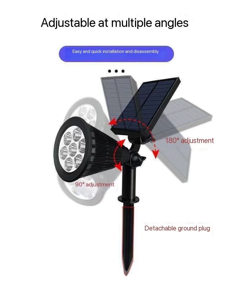 Solar Garden Light View 9
