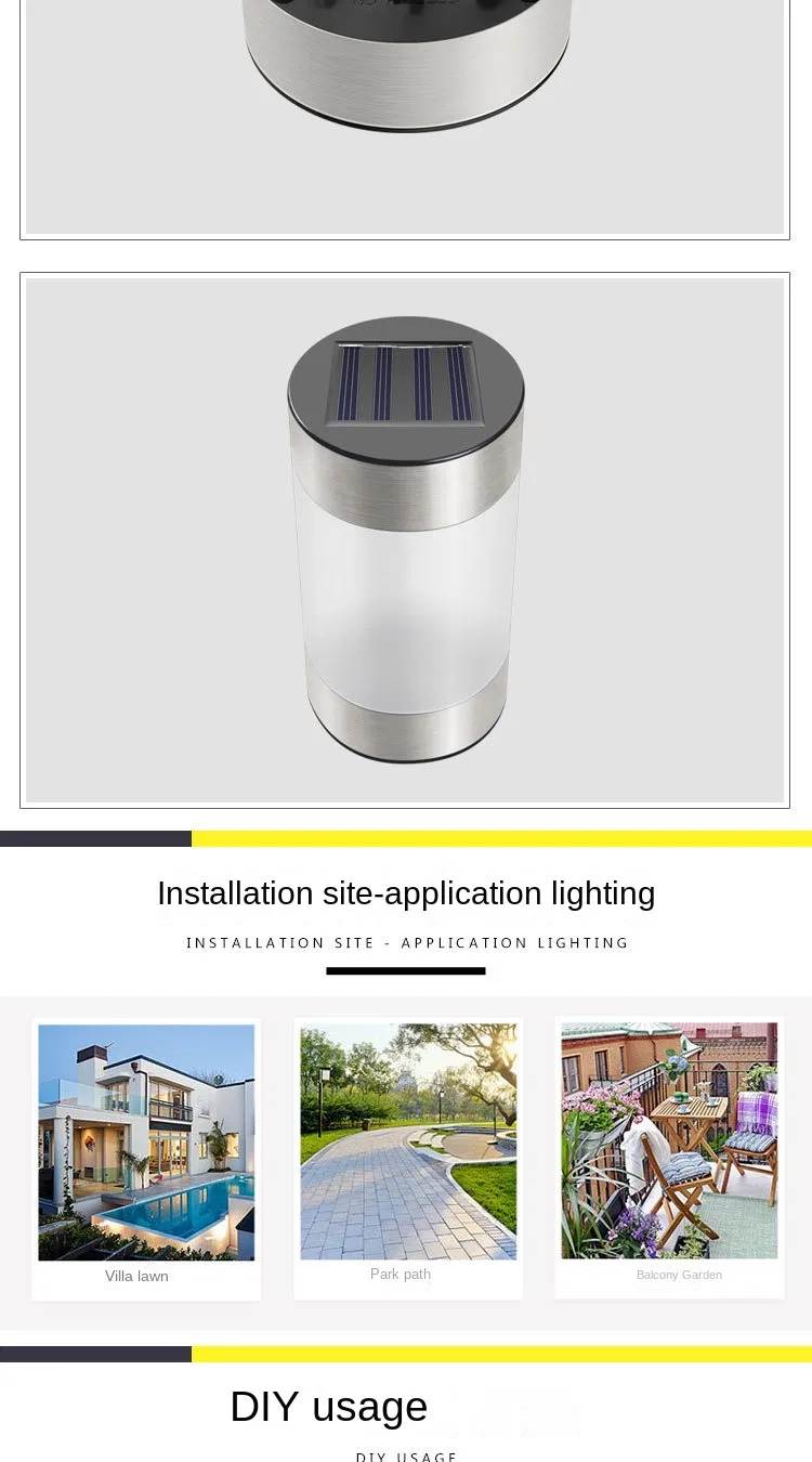 Outdoor Solar LED Lawn Light 6