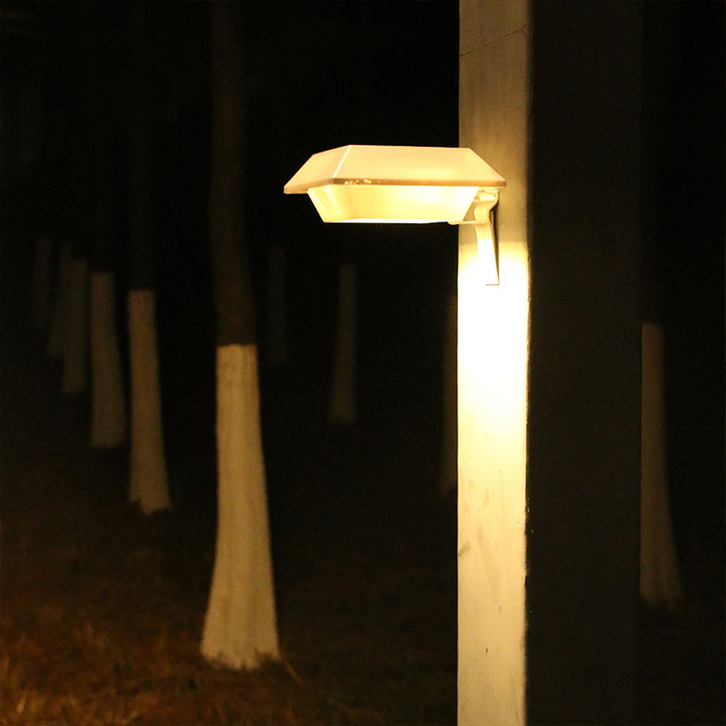 Solar Post Cap Lights White