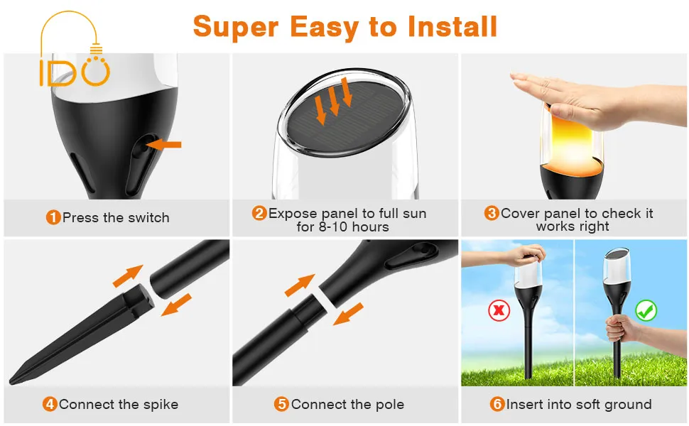 Solar Lawn Light Display 1