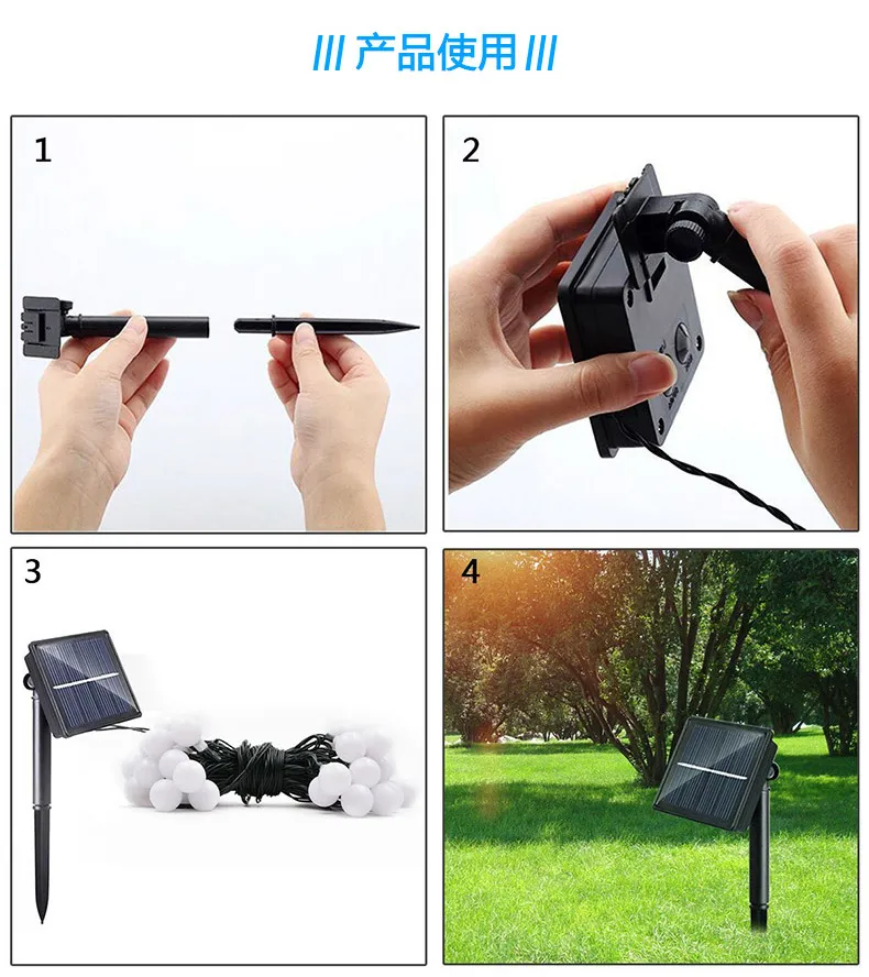 Solar Lantern Lamp Decoration 3