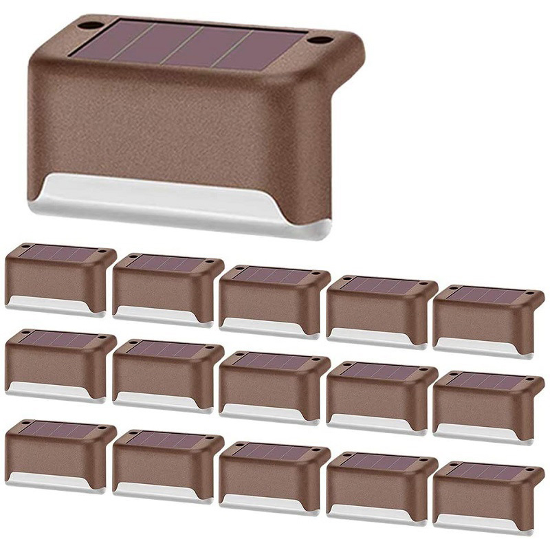 Solar Lights for Stairs Step Fence Outdoor Solar Light Deck Waterproof Ci15467