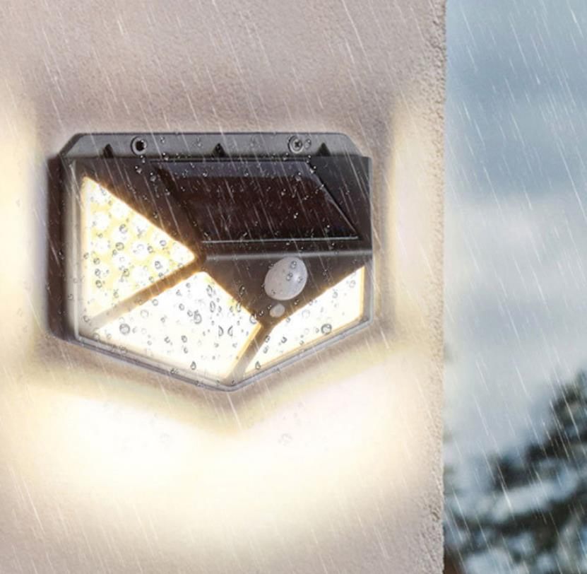 Waterproof Battery Operate 100LEDs Rechargeable Solar Outdoor Lights for Fence