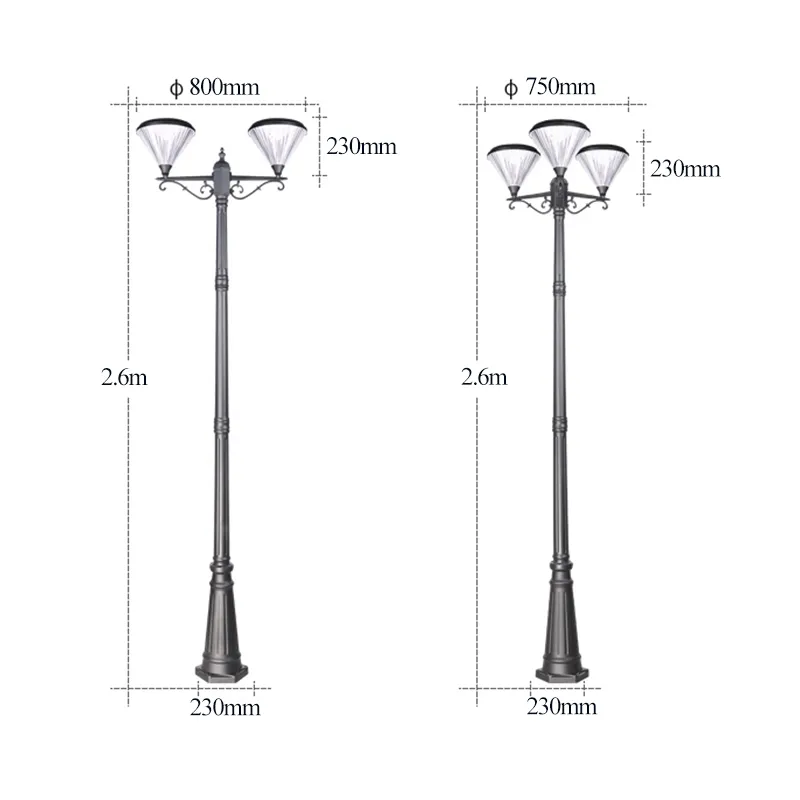 Solar Landscape Path Light Decorative Light, Floor Courtyard LED Solar Light, LED Bollard Light, Solar Road Light, Solar Garden Light