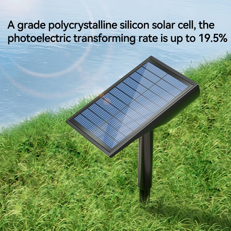 Outdoor IP65 Waterproof Wireless 9 LED Solar Power Landscape Spot Lights Ground Lawn Walkway Bright LED Garden Solar Light