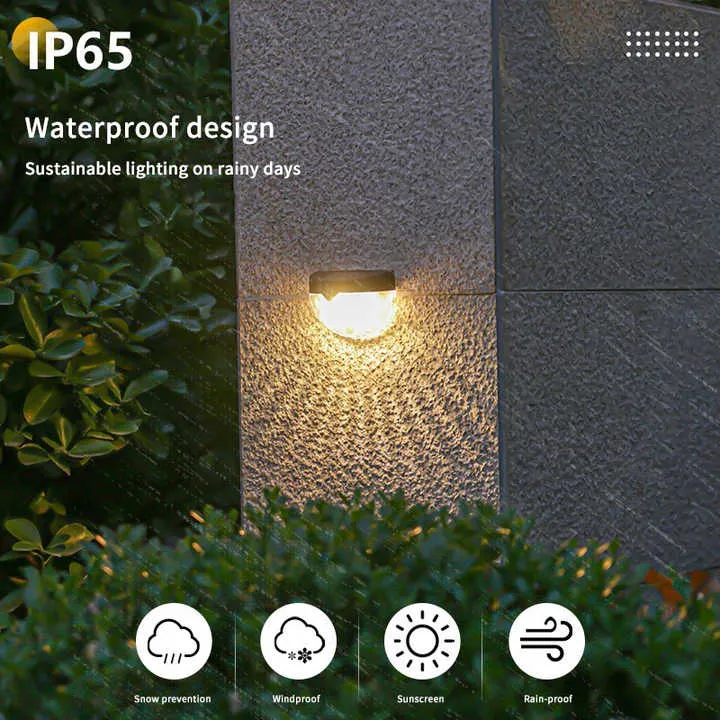 Solar Wall Light Detail 1