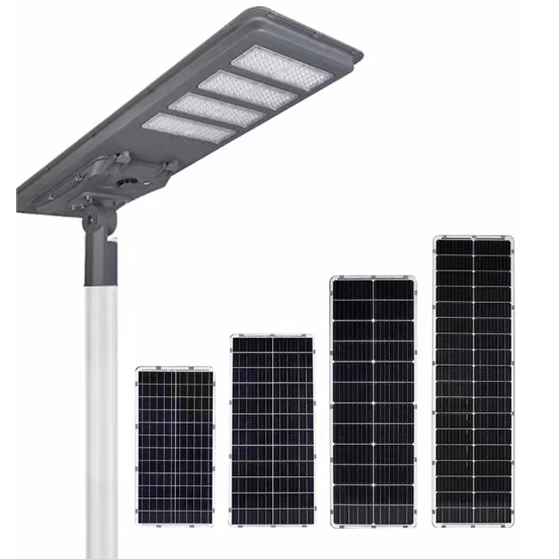 Wholesale Best Price 200W 300W 400W 500W Outdoor Deck Energy Power Flood Motion Sensor Road Battery Fence Pillar LED All in One Solar Street Light