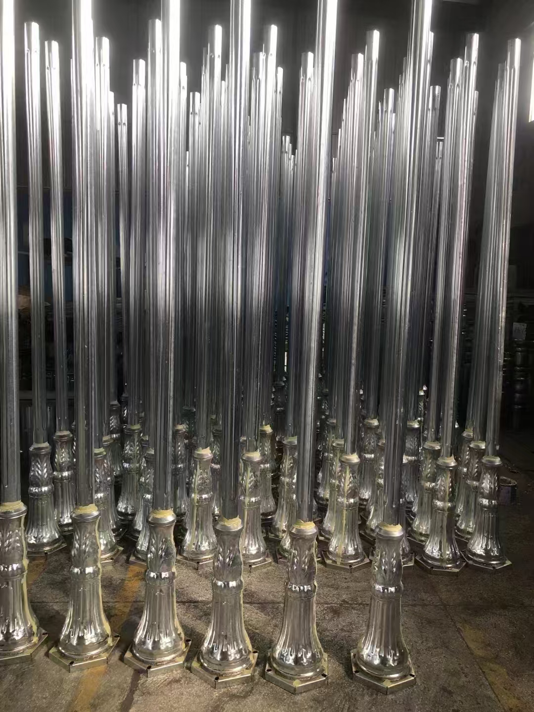 Aluminum Garden Lamp Waterproof Ip65 Modern Hotel Home Outdoor Decoration Bollard Post Pathway Led Lawn Light