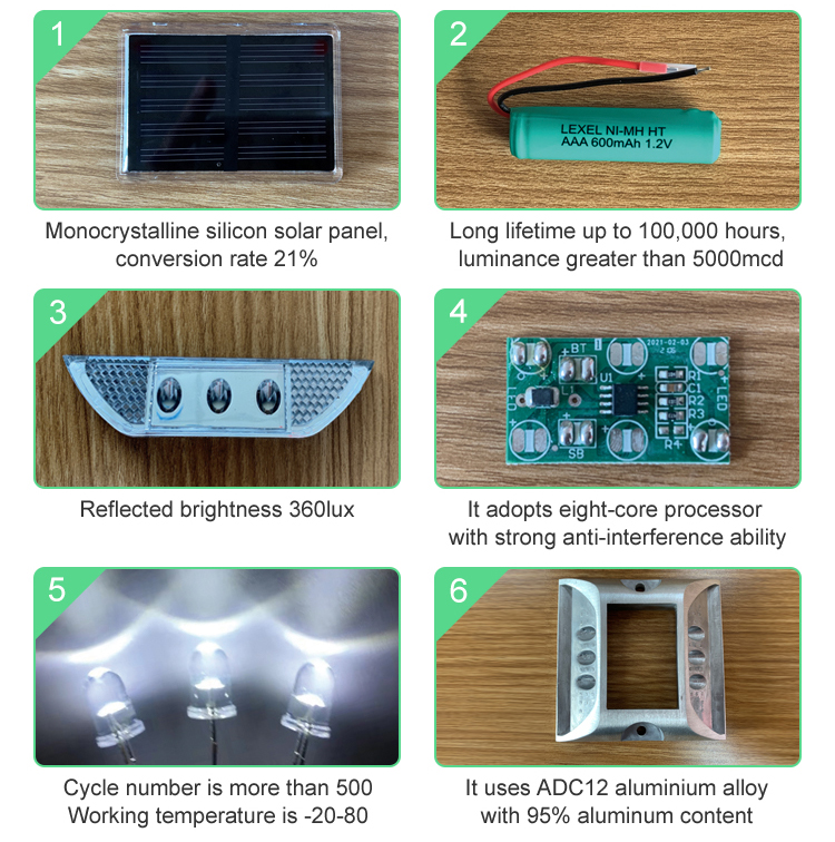 Solar Road Stud Detail 4