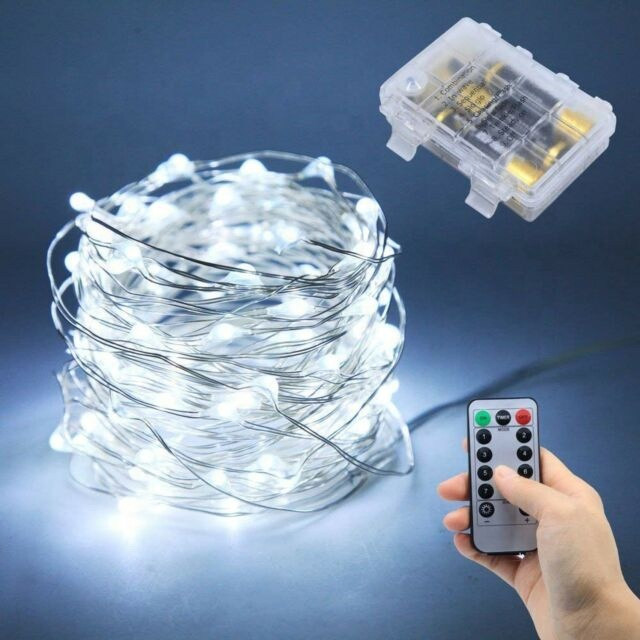 100 LEDs 10m Solar String Lights Fairy Lamp Outdoor Lighting Waterproof for Garden Restaurant Christmas Tree LED Strip Light