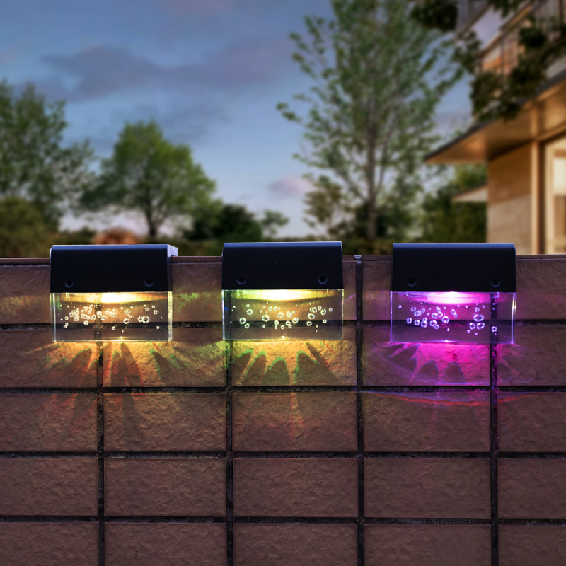 Eco-Friendly Small Solar Step Light for Outdoor Pathways