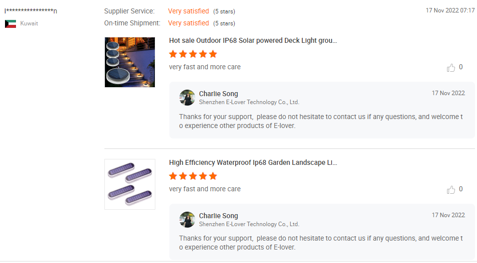 Customer Comment 3