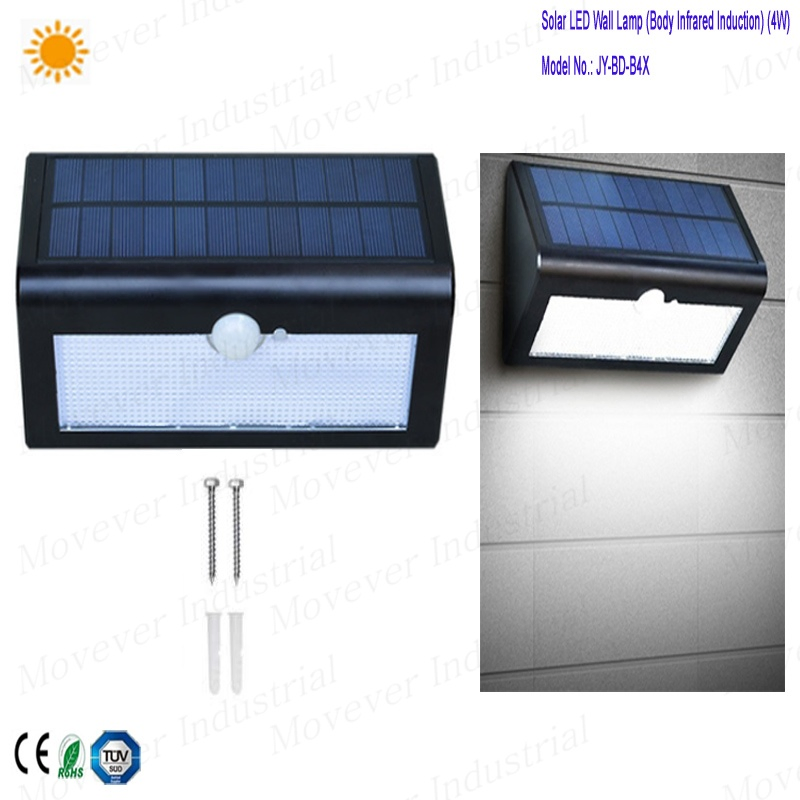 Solar Motion Sensor Wall Lights Waterproof Garden Patio Yard Deck Pendant Lights