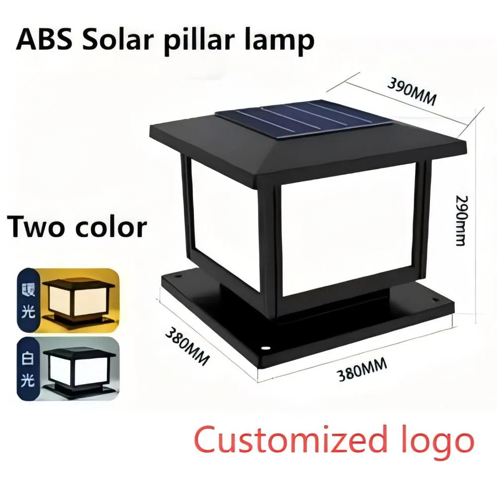 Solar Garden Light Pillar Light 9