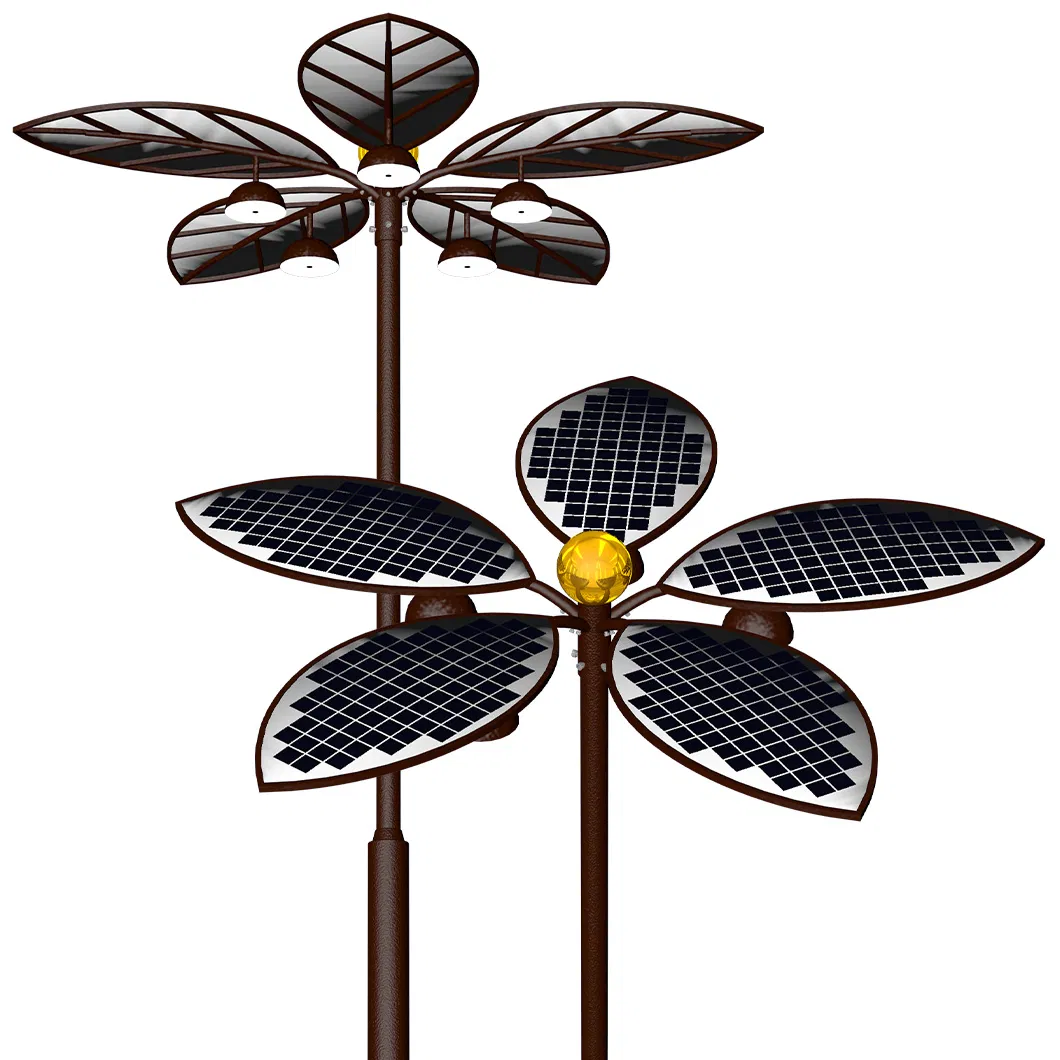 Tree-Inspired Solar Garden Light Where Nature Meets Sustainable Lighting